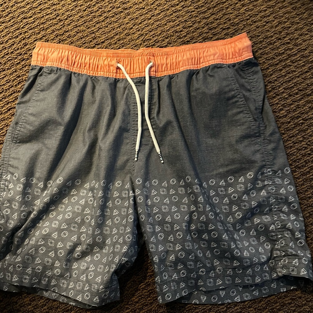 Tilly’s Boardshorts, Geometry Pattern